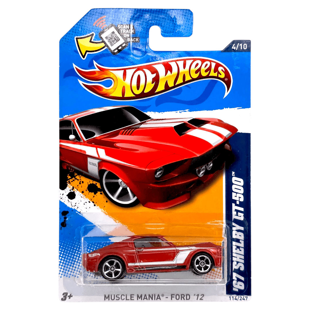Hot Wheels - '67 Shelby GT - 500 - 2012 - Top CollectiblesDiecastHot Wheels