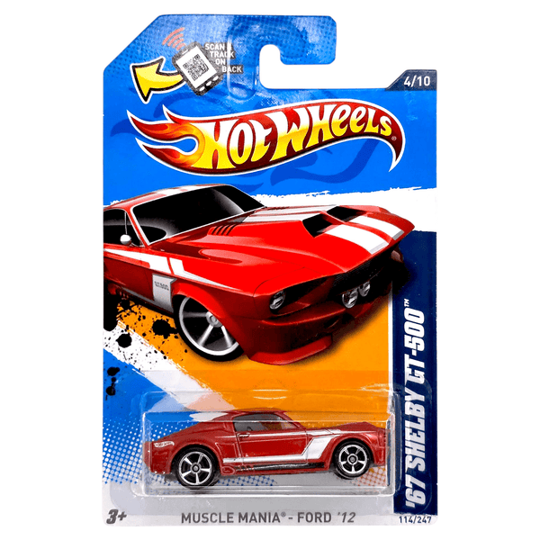 Hot Wheels - '67 Shelby GT - 500 - 2012 - Top CollectiblesDiecastHot Wheels