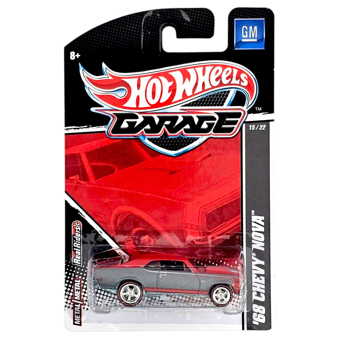 Hot Wheels - '68 Chevy Nova - 2011 GM Garage Series - Top CollectiblesDiecastHot Wheels
