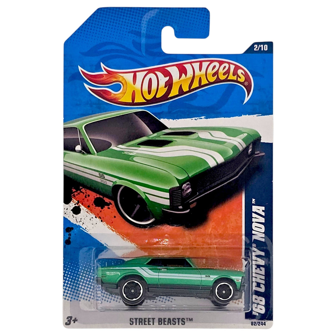 Hot Wheels - '68 Chevy Nova - 2011 - Top CollectiblesDiecastHot Wheels