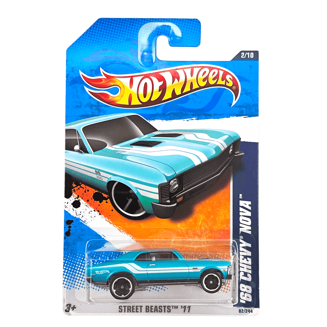 Hot Wheels - '68 Chevy Nova - 2011 - Top CollectiblesDiecastHot Wheels