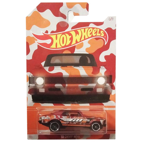 Hot Wheels - '68 Chevy Nova - 2015 Camouflage Series - Top CollectiblesDiecastHot Wheels