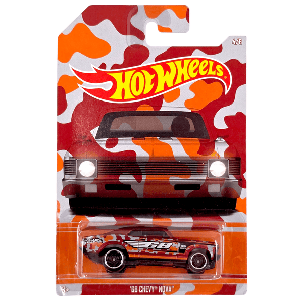 Hot Wheels - '68 Chevy Nova - 2015 Camouflage Series - Top CollectiblesDiecastHot Wheels