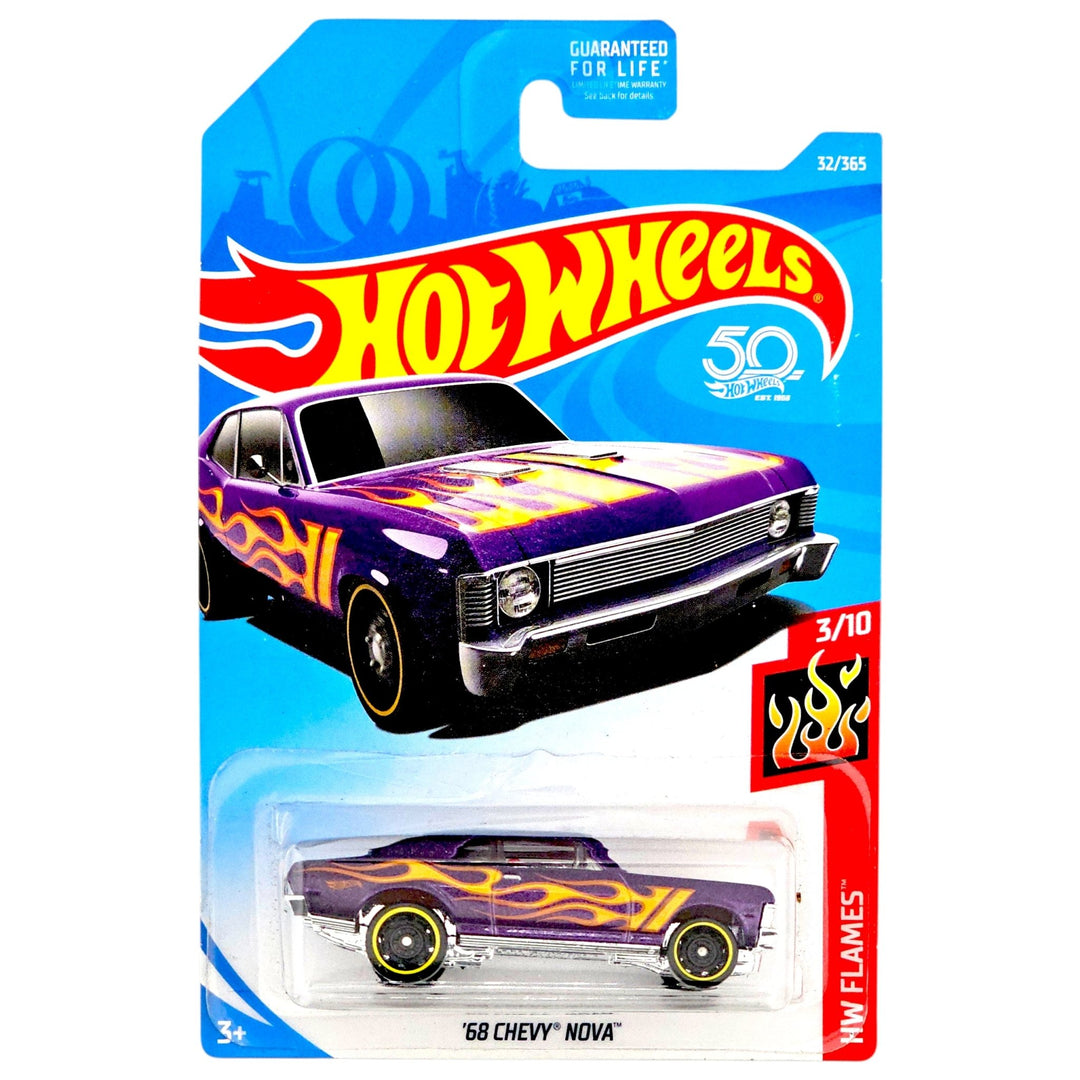 Hot Wheels - '68 Chevy Nova - 2018 - Top CollectiblesDiecastHot Wheels