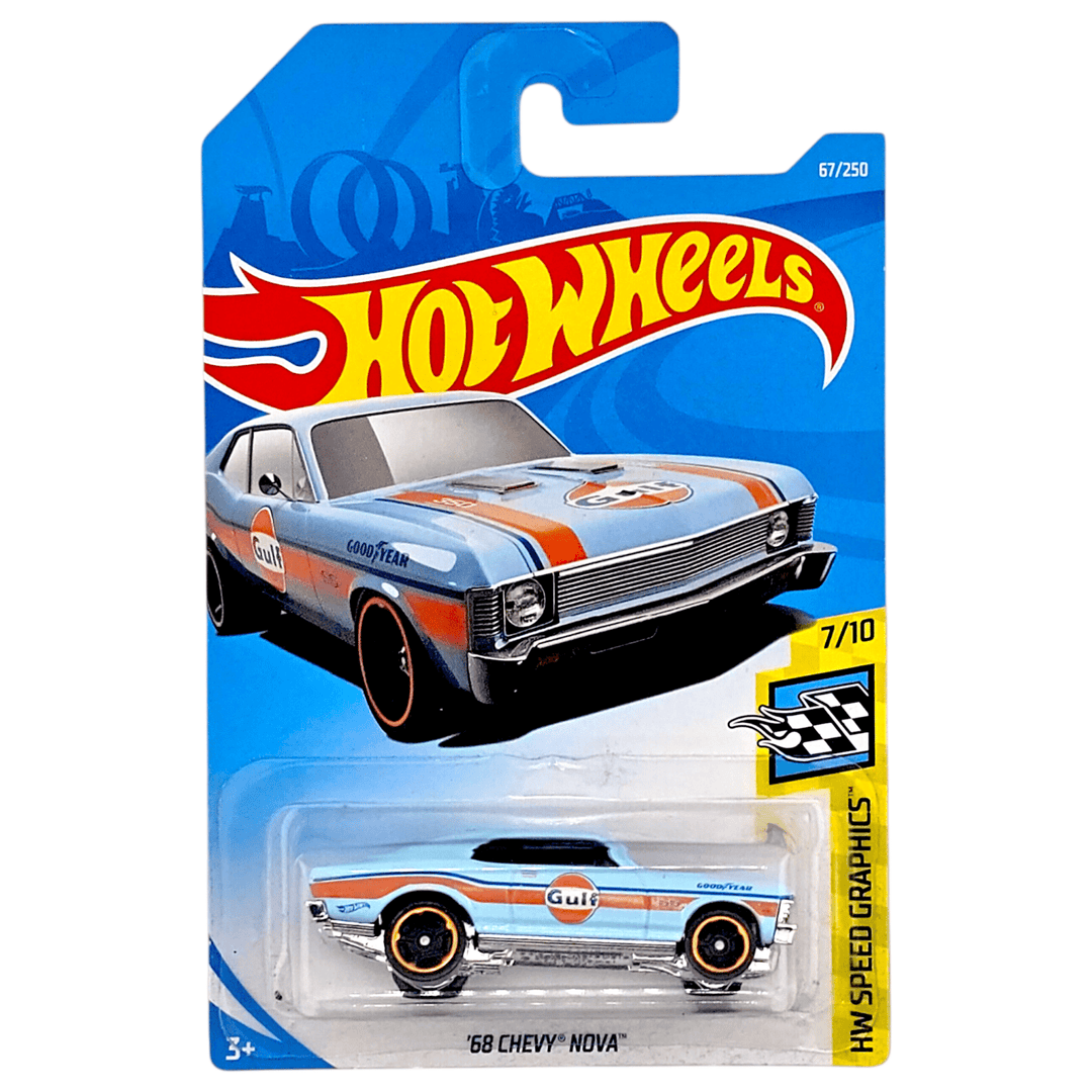 Hot Wheels - '68 Chevy Nova - 2019 - Top CollectiblesDiecastHot Wheels