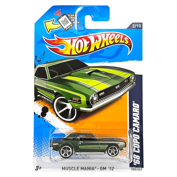 Hot Wheels - '68 Copo Camaro - 2012 - Top CollectiblesDiecastHot Wheels