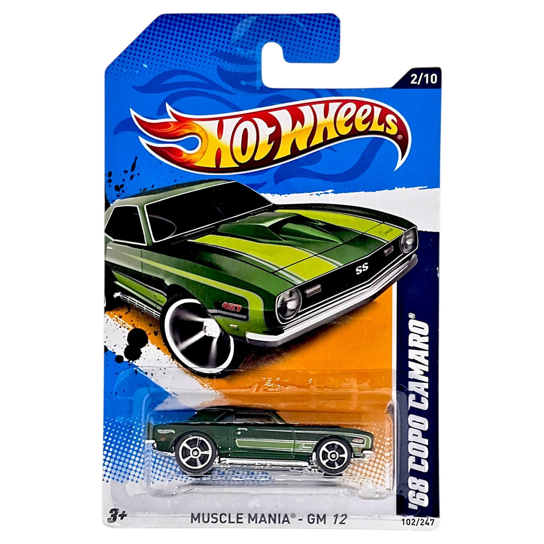 Hot Wheels - '68 Copo Camaro - 2012 - Top CollectiblesDiecastHot Wheels