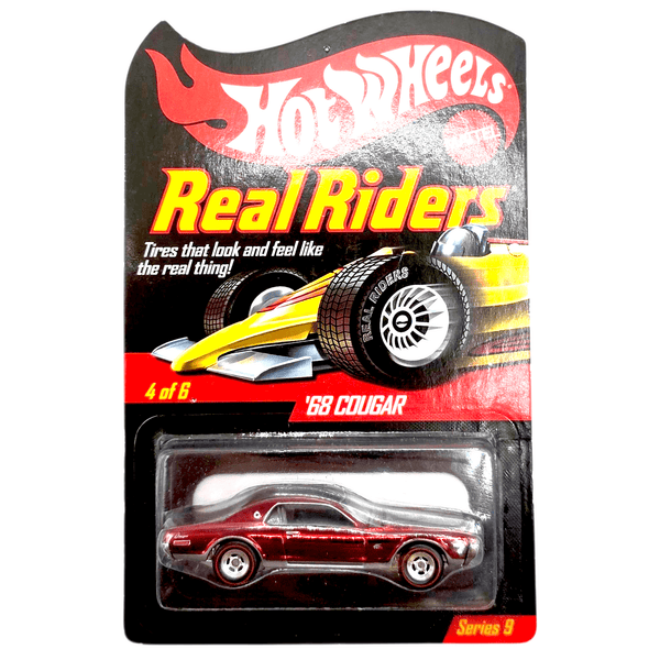 Hot Wheels - '68 Cougar - 2010 Real Riders Series *Red Line Club Exclusive* - Top CollectiblesDiecastHot Wheels