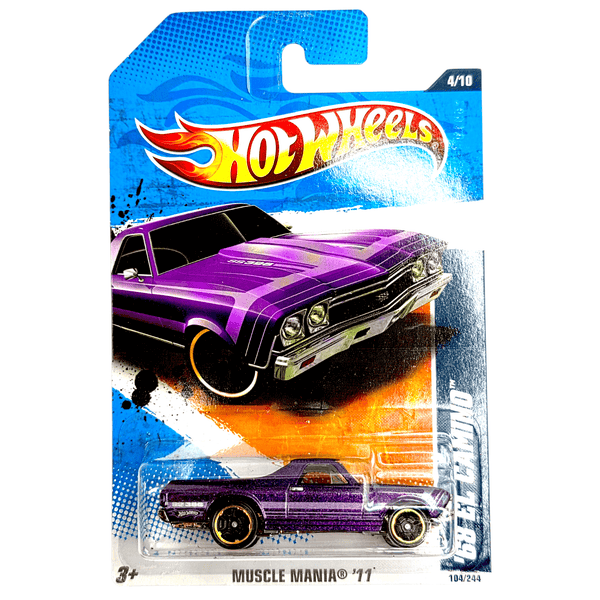 Hot Wheels - '68 El Camino - 2011 - Top CollectiblesDiecastHot Wheels
