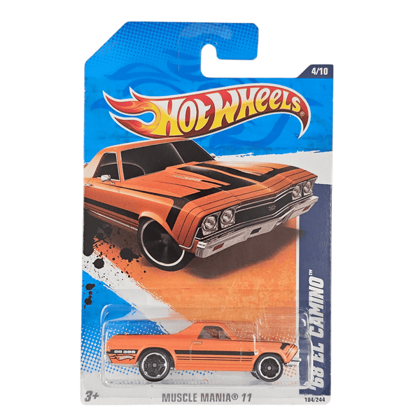 Hot Wheels - '68 El Camino - 2011 - Top CollectiblesDiecastHot Wheels