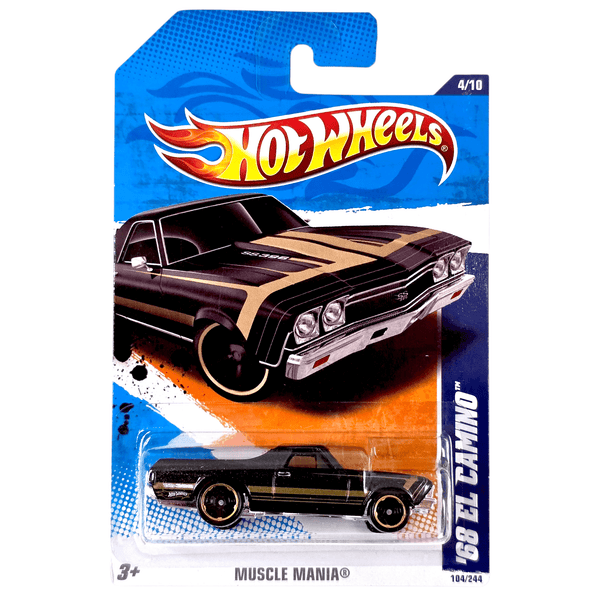 Hot Wheels - '68 El Camino - 2011 - Top CollectiblesDiecastHot Wheels