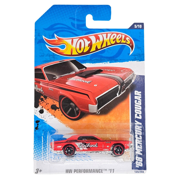 Hot Wheels - '68 Mercury Cougar - 2011 - Top CollectiblesDiecastHot Wheels