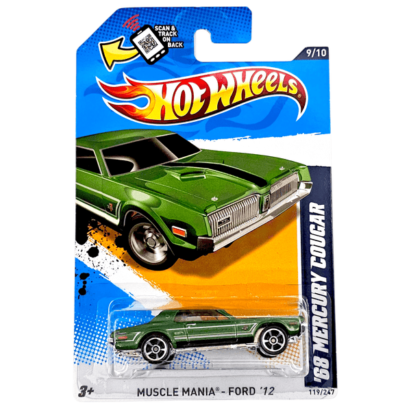 Hot Wheels - '68 Mercury Cougar - 2012 *Kmart Exclusive* - Top CollectiblesDiecastHot Wheels