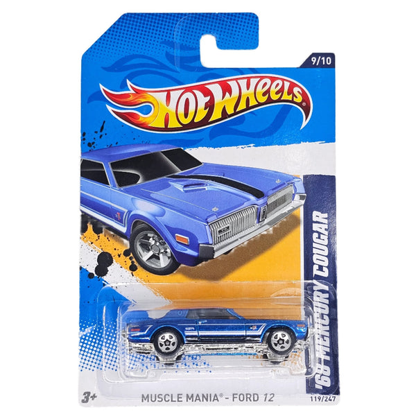 Hot Wheels - '68 Mercury Cougar - 2012 - Top CollectiblesDiecastHot Wheels