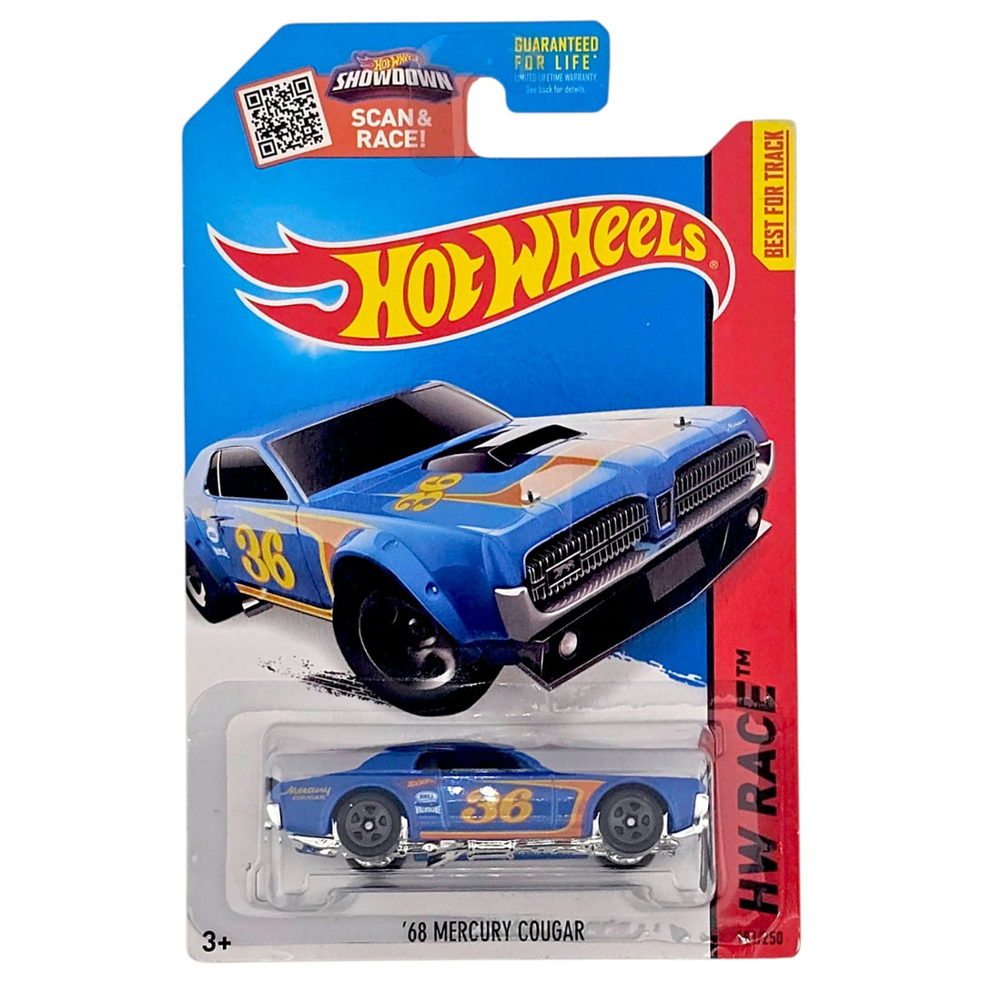 Hot Wheels - '68 Mercury Cougar - 2015 - Top CollectiblesDiecastHot Wheels