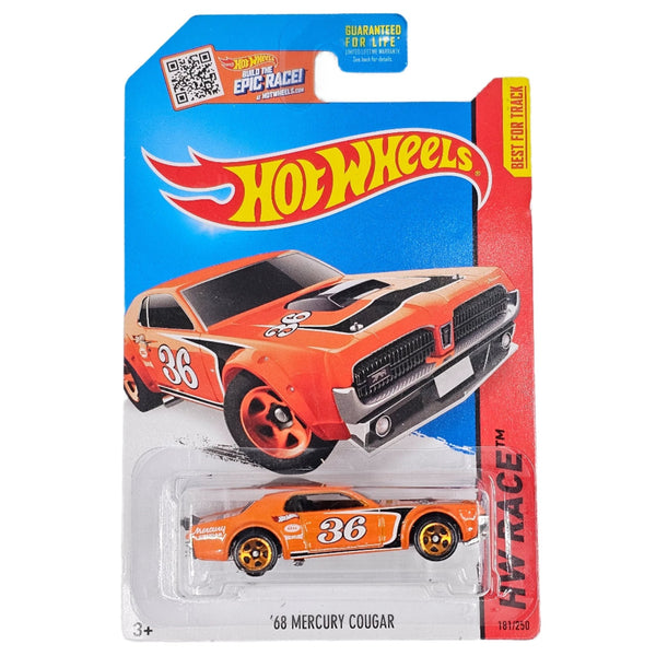 Hot Wheels - '68 Mercury Cougar - 2015 - Top CollectiblesDiecastHot Wheels