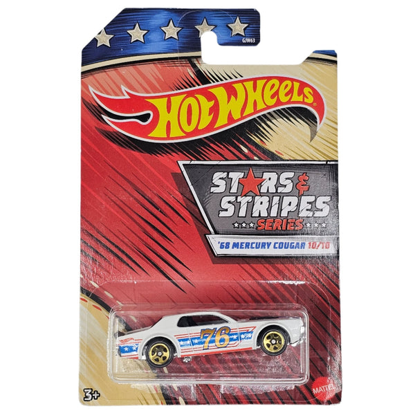 Hot Wheels - '68 Mercury Cougar - 2020 Stars & Stripes Series - Top CollectiblesDiecastHot Wheels