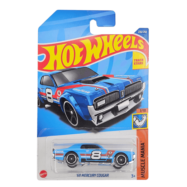 Hot Wheels - '68 Mercury Cougar - 2022 - Top CollectiblesDiecastHot Wheels