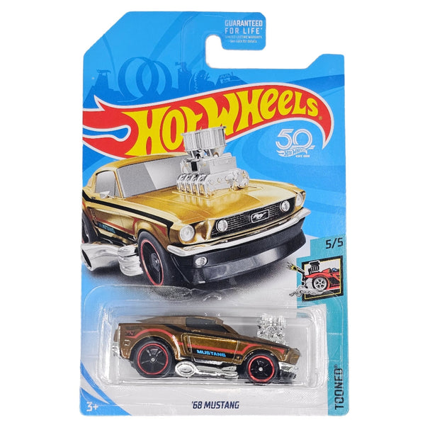 Hot Wheels - '68 Mustang - 2018 *Super Treasure Hunt* - Top CollectiblesDiecastHot Wheels