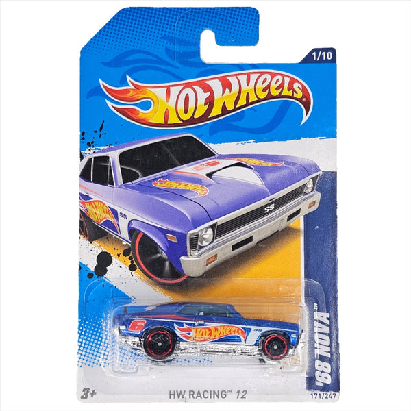 Hot Wheels - '68 Nova - 2012 - Top CollectiblesDiecastHot Wheels