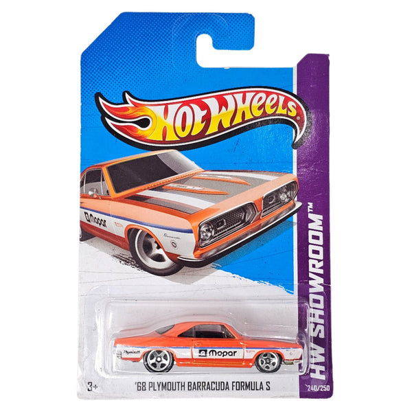 Hot Wheels - '68 Plymouth Barracuda Formula S - 2013 - Top CollectiblesDiecastHot Wheels