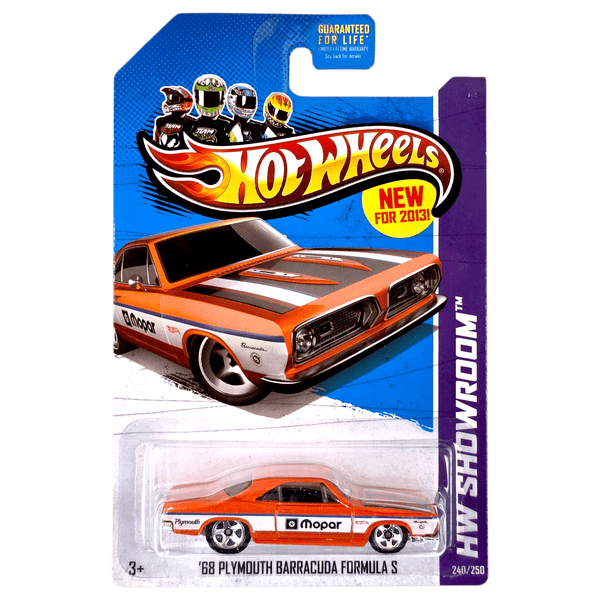 Hot Wheels - '68 Plymouth Barracuda Formula S - 2013 - Top CollectiblesDiecastHot Wheels