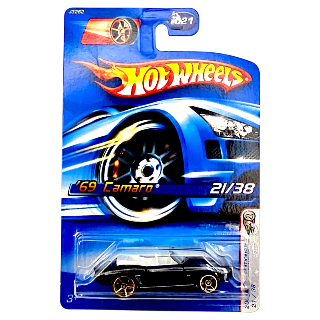 Hot Wheels - '69 Camaro - 2006 *FTE Wheels Variation* - Top CollectiblesDiecastHot Wheels
