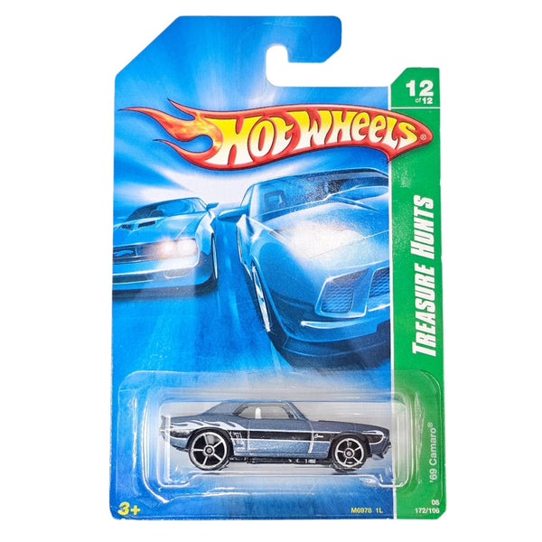 Hot Wheels - '69 Camaro - 2008 *Treasure Hunt* - Top CollectiblesDiecastHot Wheels