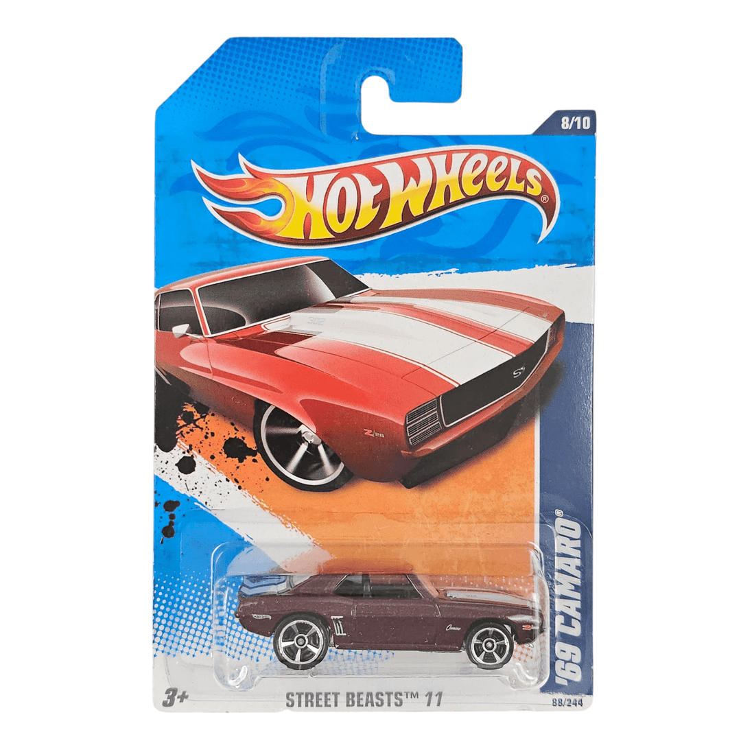 Hot Wheels - '69 Camaro - 2011 - Top CollectiblesDiecastHot Wheels