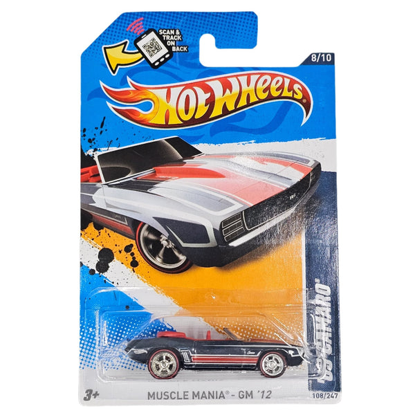 Hot Wheels - '69 Camaro - 2012 *Super Treasure Hunt* - Top CollectiblesDiecastHot Wheels