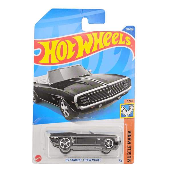 Hot Wheels - '69 Camaro Convertible - 2022 - Top CollectiblesDiecastHot Wheels