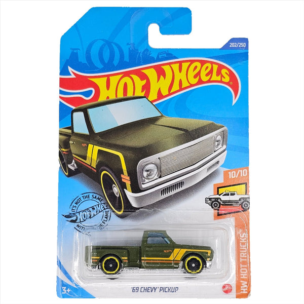 Hot Wheels - '69 Chevy Pickup - 2020 - Top CollectiblesDiecastHot Wheels