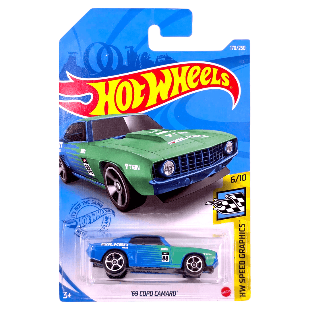 Hot Wheels - '69 Copo Camaro - 2021 - Top CollectiblesDiecastHot Wheels