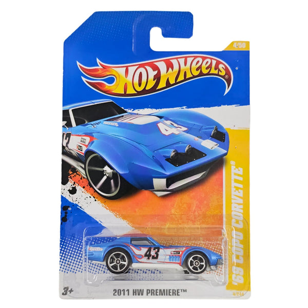 Hot Wheels - '69 COPO Corvette - 2011 - Top CollectiblesDiecastHot Wheels