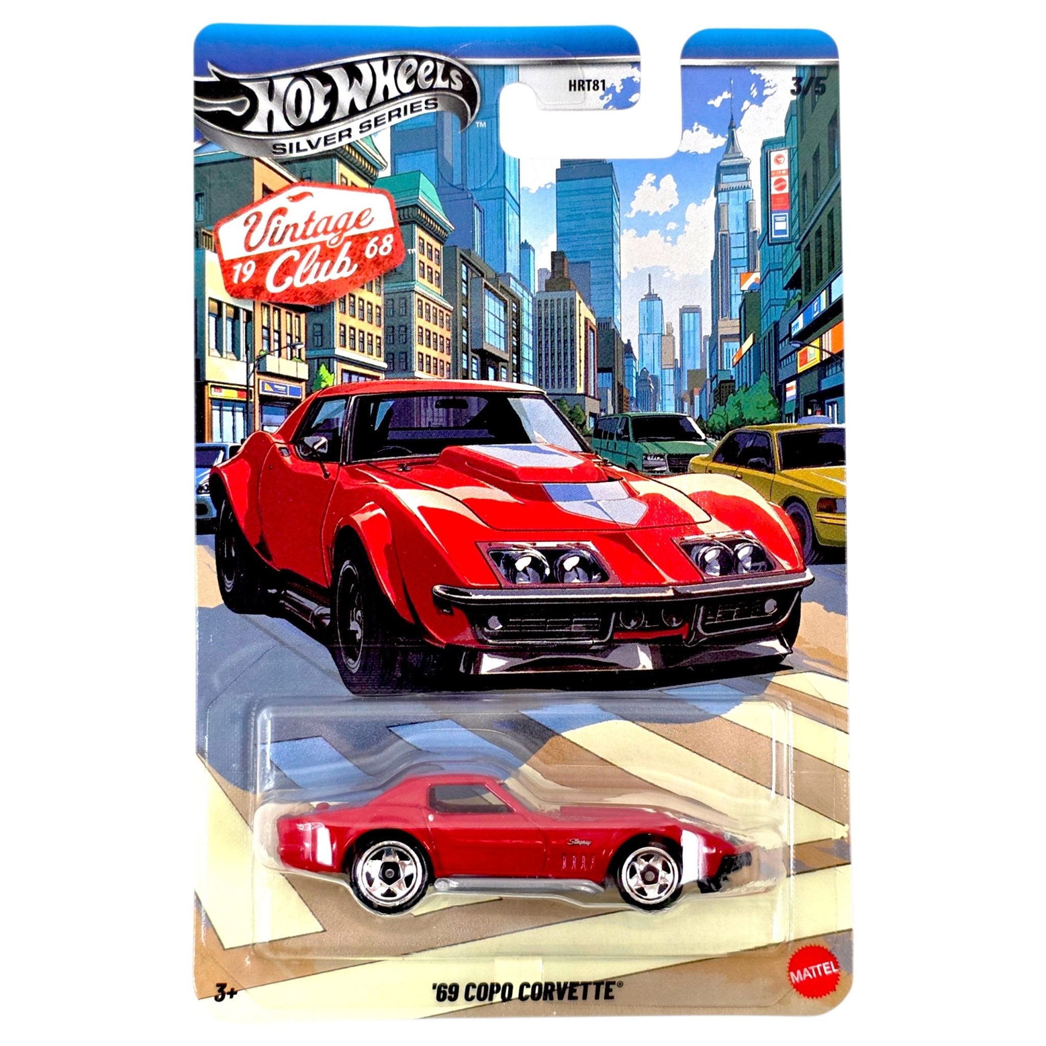 ホットウィール 69 COPO コルベット - チケットカー Hot Wheels - '69 COPO Corvette - 2026 Vintage Racing Club Series