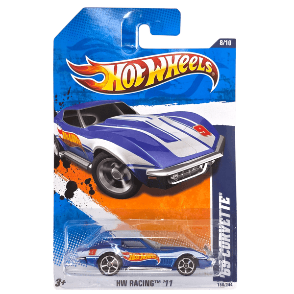 Hot Wheels - '69 Corvette - 2011 - Top CollectiblesDiecastHot Wheels