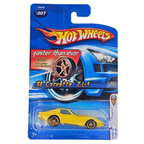 Hot Wheels - '69 Corvette ZL - 1 - 2006 *FTE Wheels Variation* - Top CollectiblesDiecastHot Wheels