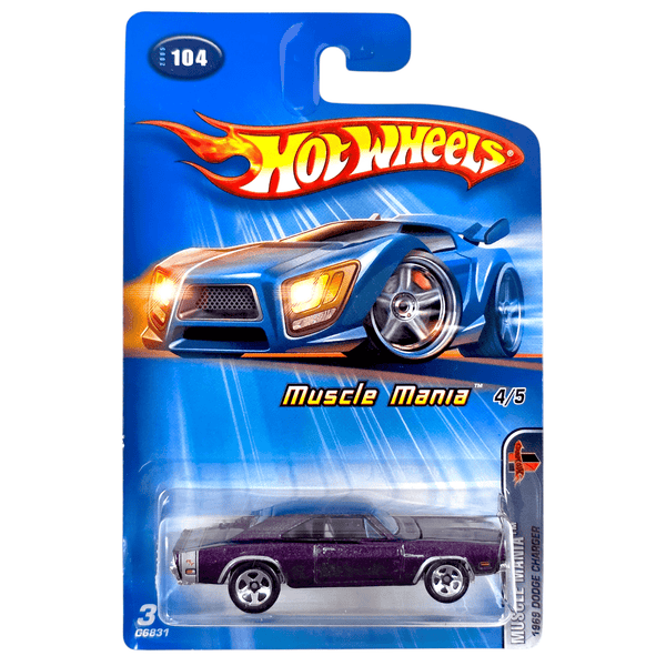 Hot Wheels - '69 Dodge Charger - 2005 *Kmart Exclusive* - Top CollectiblesDiecastHot Wheels