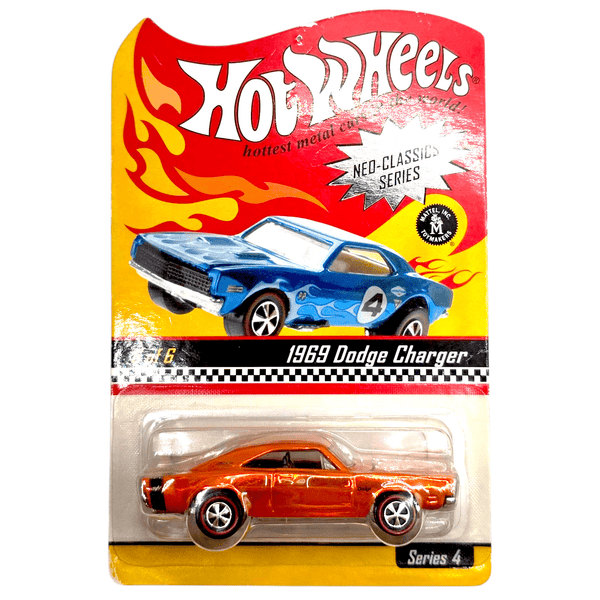 Hot Wheels - '69 Dodge Charger - 2005 Neo - Classics Series *Red Line Club Exclusive* - Top CollectiblesDiecastHot Wheels