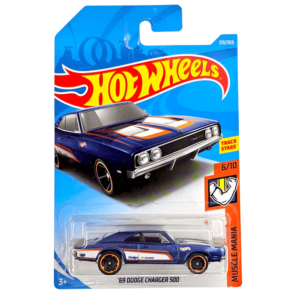 Hot Wheels - '69 Dodge Charger 500 - 2018 - Top CollectiblesDiecastHot Wheels
