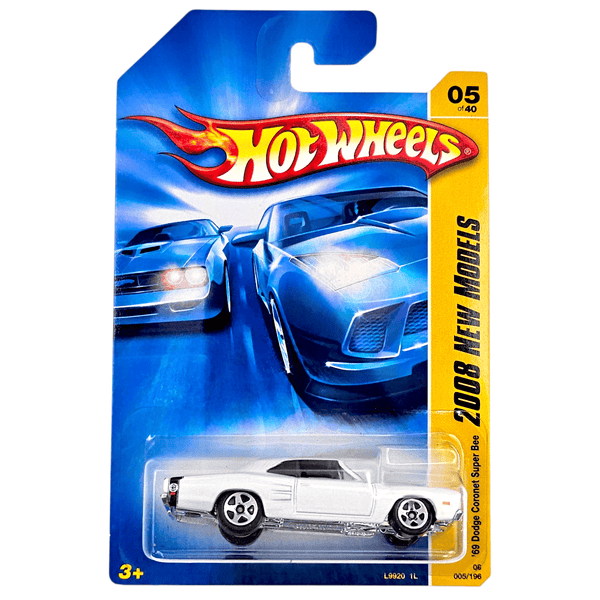Hot Wheels - '69 Dodge Coronet Super Bee - 2008 - Top CollectiblesDiecastHot Wheels