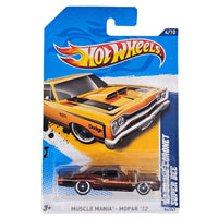 Hot Wheels - '69 Dodge Coronet Super Bee - 2012 *Super Treasure Hunt* - Top CollectiblesDiecastHot Wheels