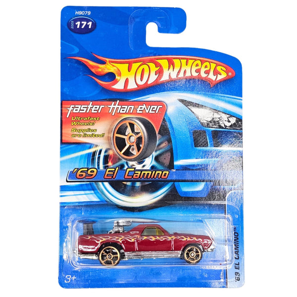 Hot Wheels - '69 El Camino - 2005 *FTE Wheels Variation* - Top CollectiblesDiecastHot Wheels