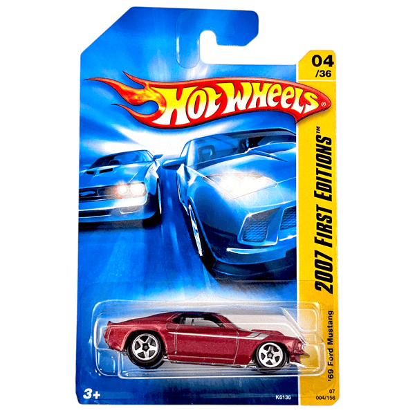Hot Wheels - '69 Ford Mustang - 2007 - Top CollectiblesDiecastHot Wheels