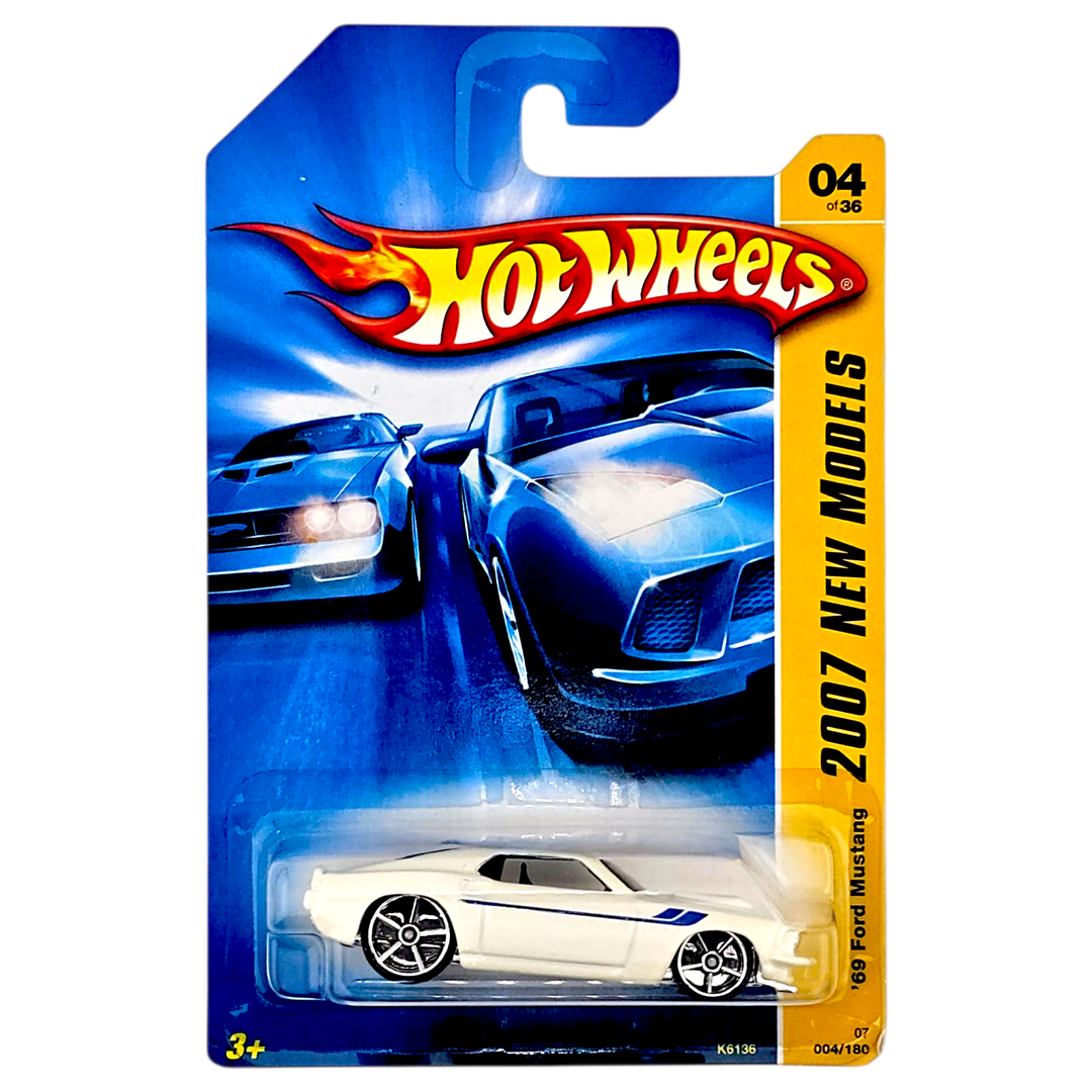 Hot Wheels - '69 Ford Mustang - 2007 - Top CollectiblesDiecastHot Wheels