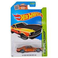 Hot Wheels - '69 Ford Mustang Boss 302 - 2015 *Super Treasure Hunt* - Top CollectiblesDiecastHot Wheels