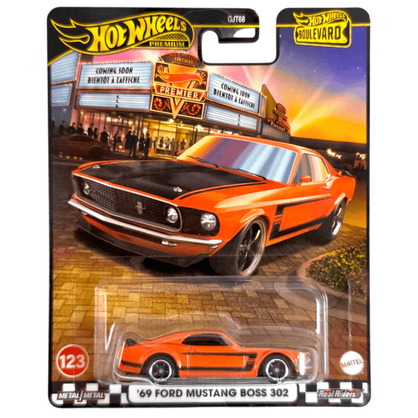 Hot Wheels - '69 Ford Mustang Boss 302 - 2025 Boulevard Series - Top CollectiblesDiecastHot Wheels