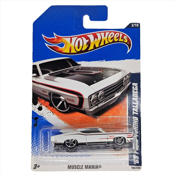 Hot Wheels - '69 Ford Torino Talladega - 2011 - Top CollectiblesDiecastHot Wheels