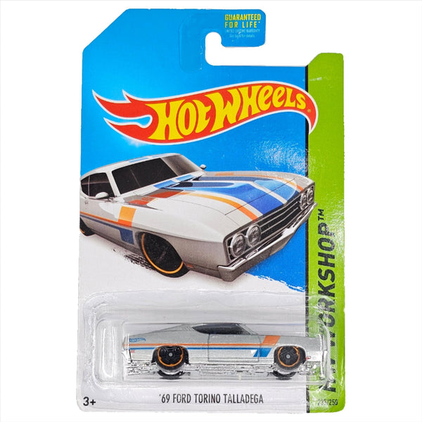 Hot Wheels - '69 Ford Torino Talladega - 2014 - Top CollectiblesDiecastHot Wheels