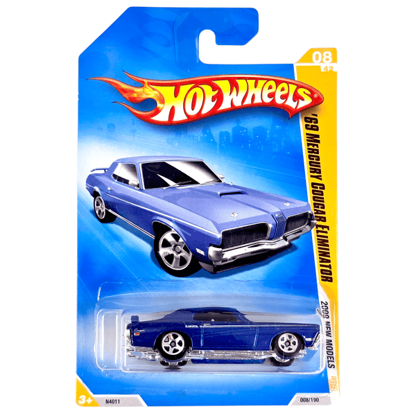 Hot Wheels - '69 Mercury Cougar Eliminator - 2009 - Top CollectiblesDiecastHot Wheels
